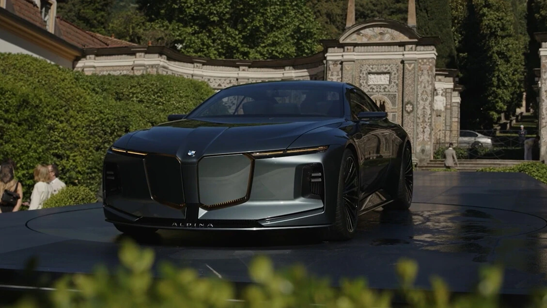 Vision Bmw Alpina: la presentazione in anteprima mondiale a Villa d'Este