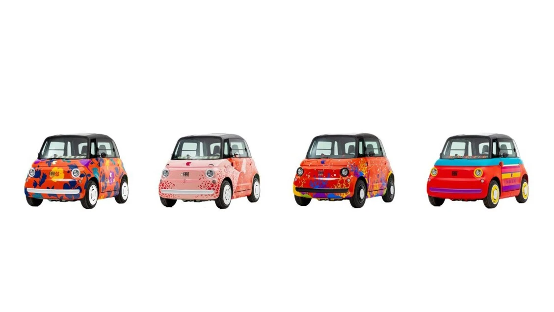 Fiat e Gallo colorano Milano per la Design Week