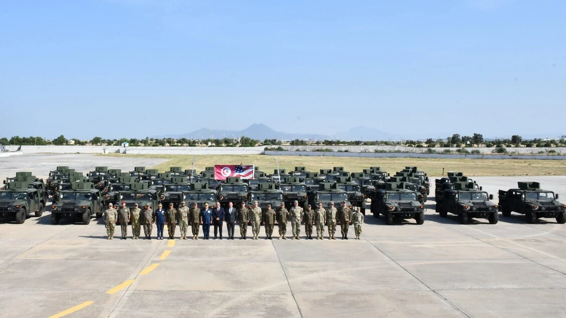 Difesa, Tunisia riceve 48 Hummer per rafforzare capacità operative