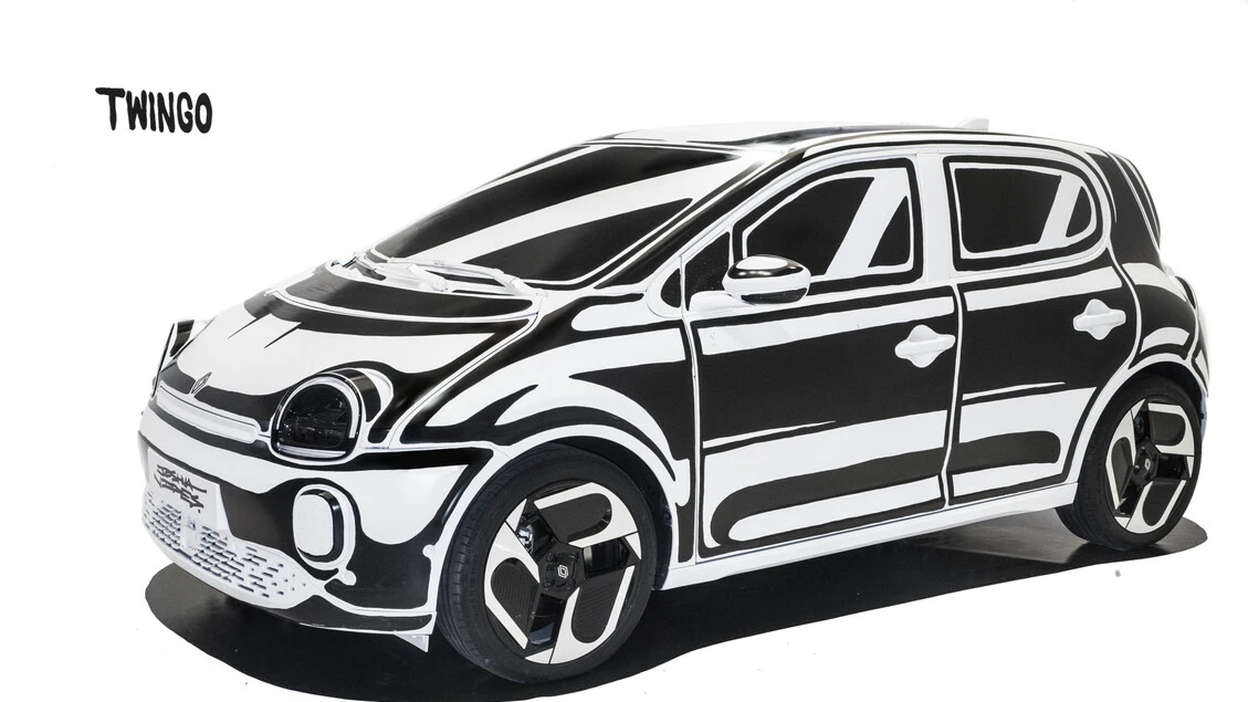 Renault affida a Joshua Vides la rivisitazione della Renault Twingo E-Tech Electric