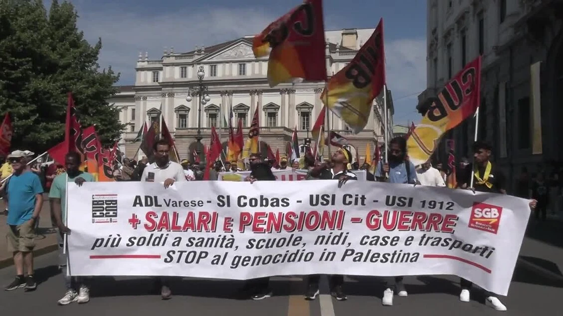 Sciopero generale a Milano, le ragioni dei manifestanti