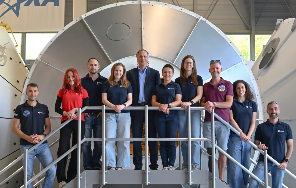 Concluso l'addestramento dei membri della riserva astronauti dell'Esa