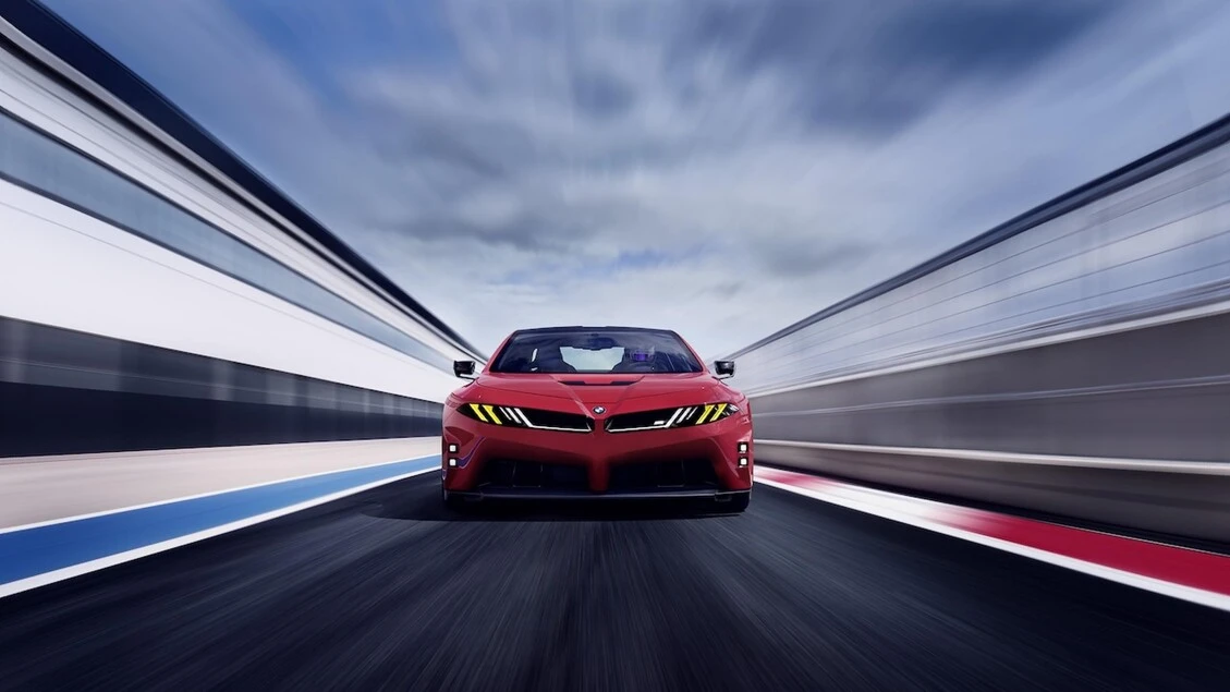 Bmw, M Concept Neue Klasse presentato alla 24 Ore Le Mans