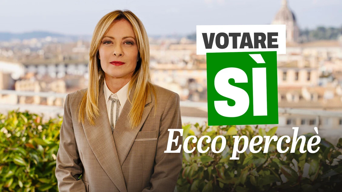 Meloni posta un video sul referendum, 'andate e votate SI, riguarda tutti'