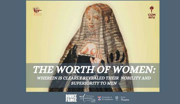 A Edimburgo 'The Worth of Women',opera del '600 su parità genere