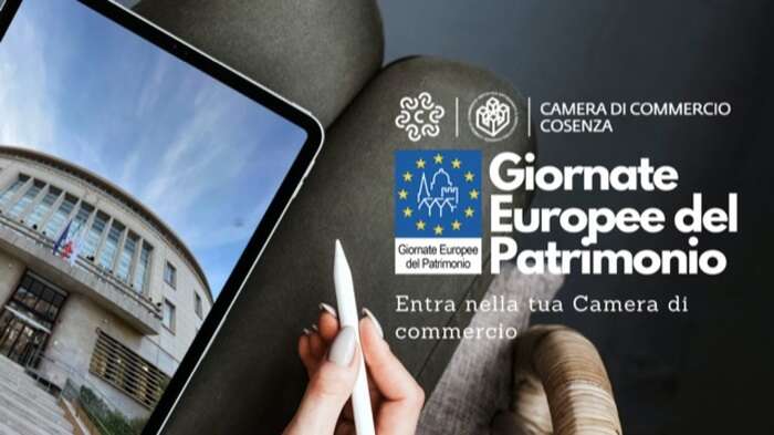 Camera commercio Cosenza a Giornate Europee del Patrimonio 2024