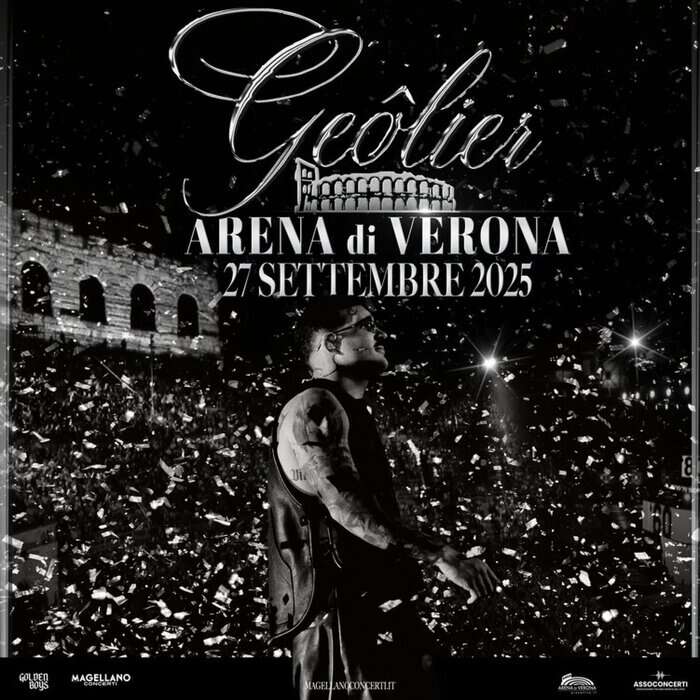 Geolier debutta all'Arena e chiude a Verona il tour 2025