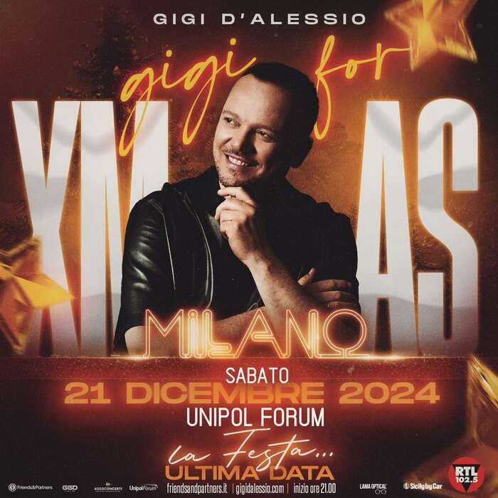 Gigi D'Alessio il 21/12 in 