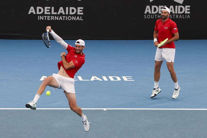 Tennis: Bolelli-Vavassori vincono il torneo Atp 250 di Adelaide