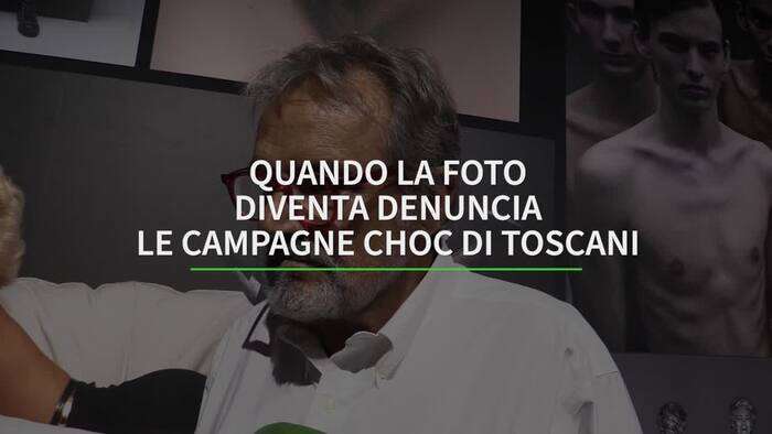 Quando la foto diventa denuncia, le campagne choc di Toscani