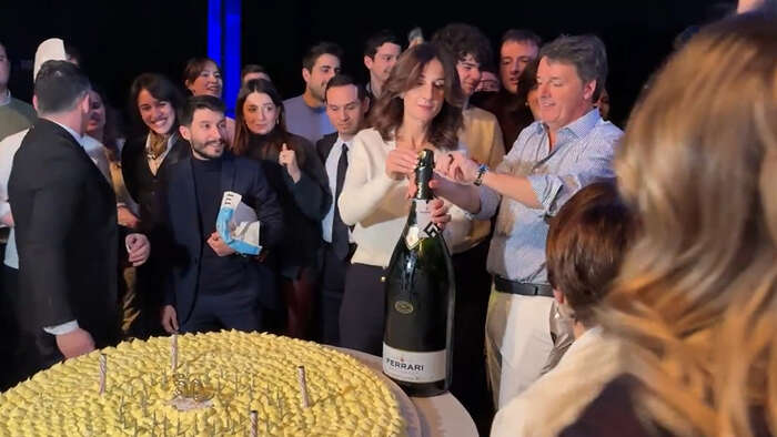 Firenze, Renzi festeggia i suoi 50 anni durante l'evento Next