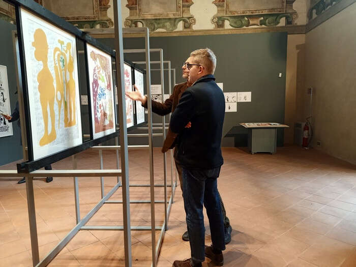 Disegni di Carlo Zinelli e Fausto Gilberti in mostra a Modena