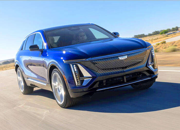 Cadillac Lyriq-V, suv elettrico alte prestazioni