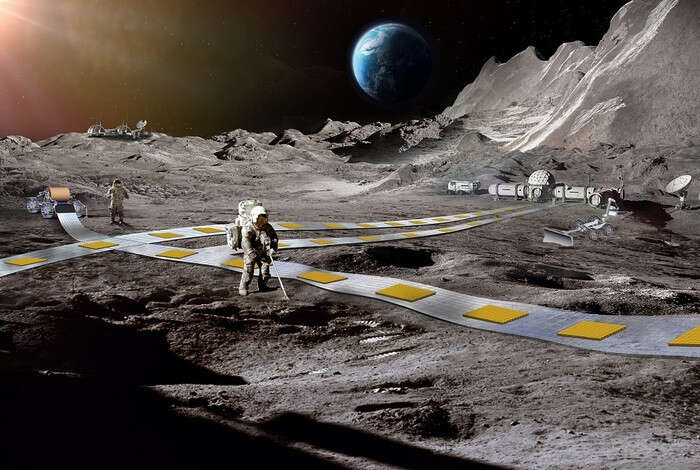 La Nasa lavora alla prima rete ferroviaria sulla Luna