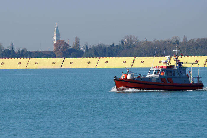 Attivato Mose a Venezia, prevista marea a 110 centimetri