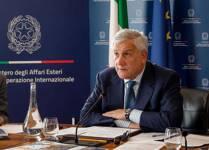 Riunione Tajani con Ambasciatori d'Italia in Medio Oriente