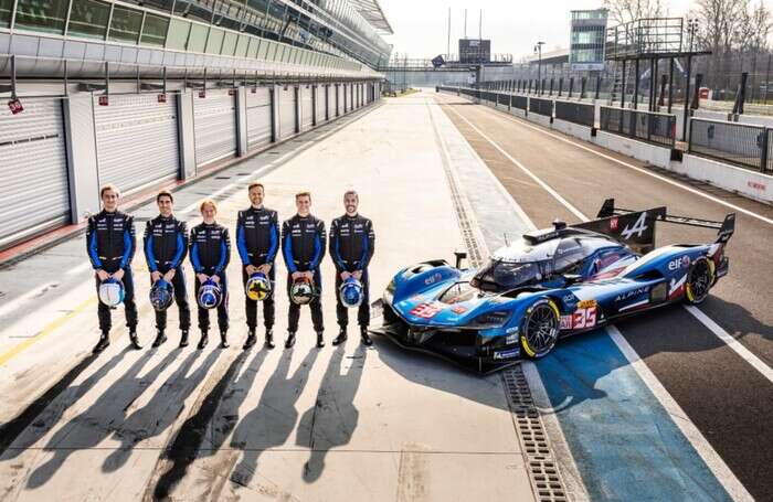 Wec, Alpine presenta gli equipaggi 2025 dell'hypercar A424