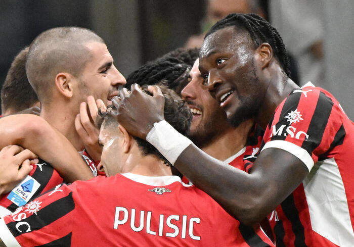 Serie A: il Milan va in vetta con tre gol in cinque minuti CRONACA e FOTO