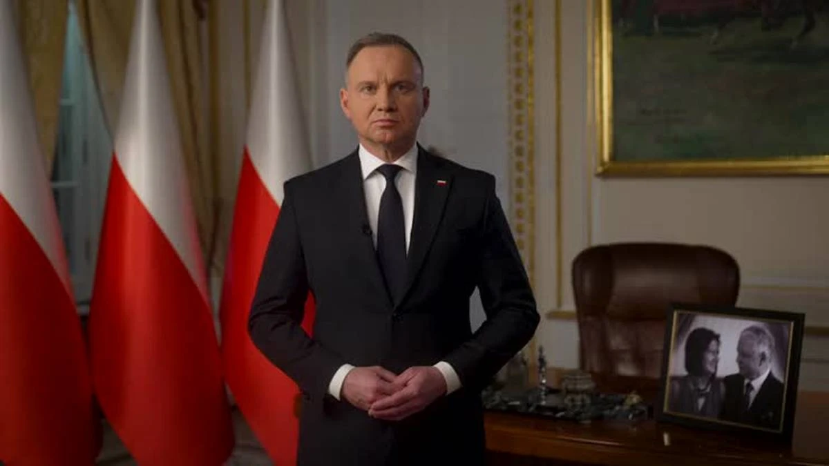 Orędzie prezydenta Andrzeja Dudy. 