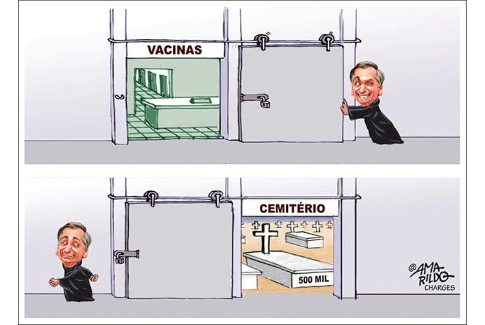 Charge do Amarildo