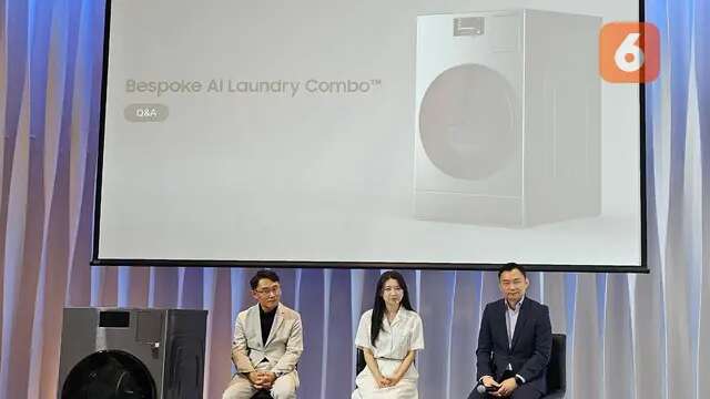 Samsung Rilis Mesin Cuci Bespoke AI Laundry Combo, Kecerdasan Buatan Bantu Hemat Energi