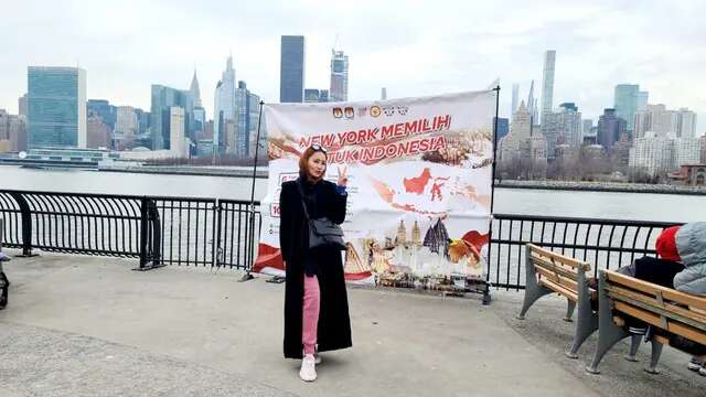 Cheverly Amalia Antusias Bisa Nyoblos Pertama Kali di Amerika Serikat, Langsung Disambut A...