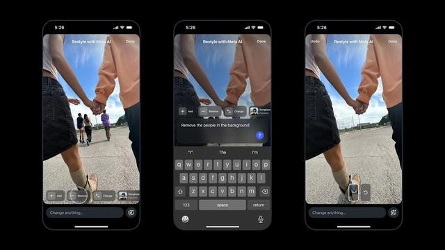 Meta Bawa Fitur Edit Foto dan Video Berbasis AI ke Instagram Stories