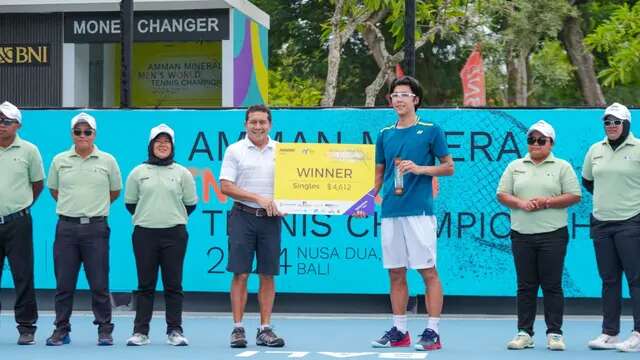 Petenis Korea Jadi Juara di Bali, Direktur Turnamen: Atlet Indonesia Dapat Pengalaman Berh...