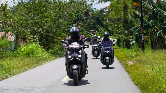 Performa Ciamik Yamaha NMax Turbo Tempuh 576 Km di Kalimantan Barat