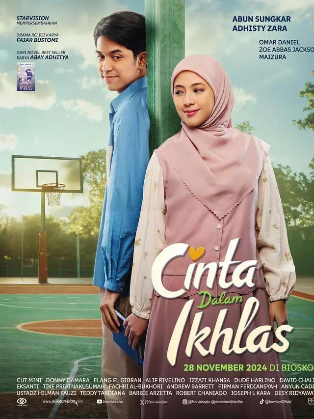 6 Fakta Film Cinta dalam Ikhlas Dibintangi Abun Sungkar dan Adhisty Zara, Syuting 22 Hari ...