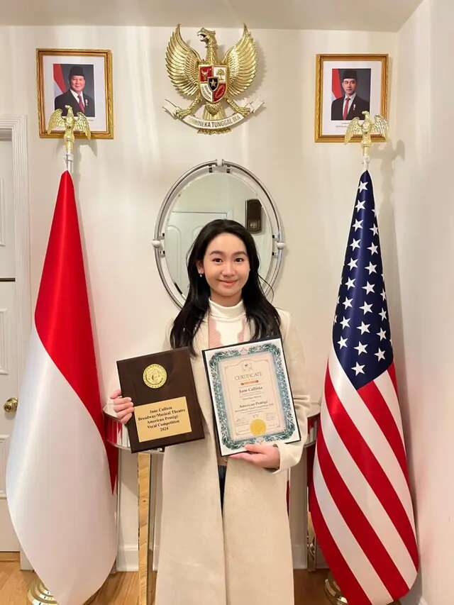 Jane Callista Juara Kompetisi Nyanyi di Amerika, Prestisius karena Tak Sembarang Orang Bis...