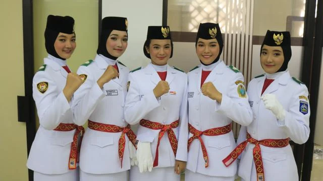 Hebat! 4 Sekawan Paskibraka Nasional 2019 Ini Pernah Jadi Pembawa Baki