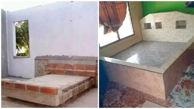 6 Hasil Kerja Kuli Bangunan Buat Ranjang Tempat Tidur Ini Bikin Mandor Meringis