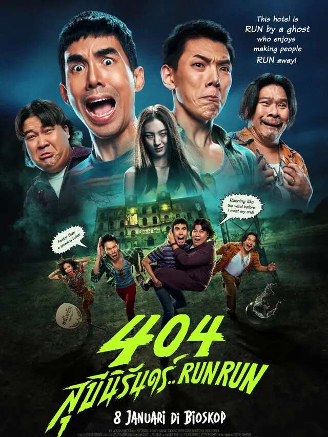 Sinopsis 404 Run Run, Film Horor Komedi Thailand Baru