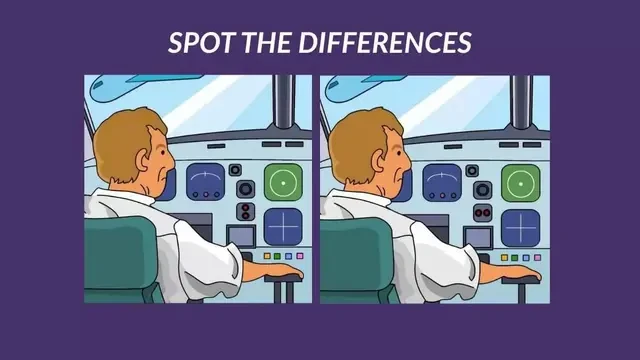 Temukan Perbedaan Gambar Pilot, Jika Fokus Bisa dengan Mudah Menemukannya