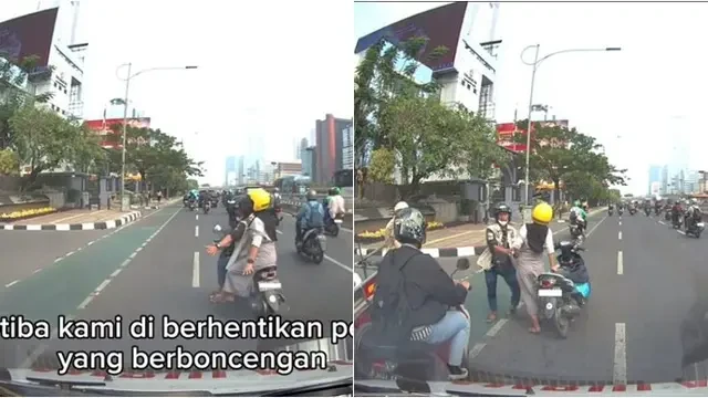 Aksi Pria Hentikan Ambulans di Tengah Jalan Demi Istri yang Mau Melahirkan Ini Viral