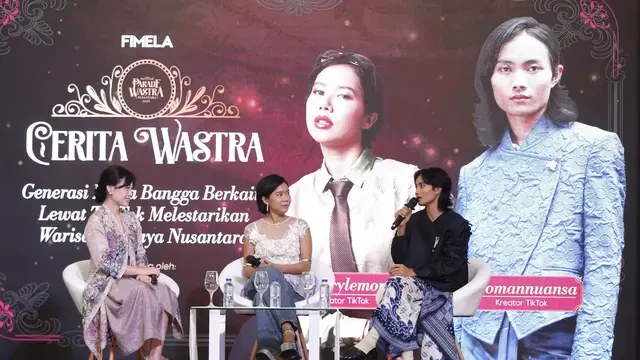 Cerita Unik Mba Tumbas dan Roman Nuansa, Kreator Konten yang Lestarikan Wastra Nusantara d...