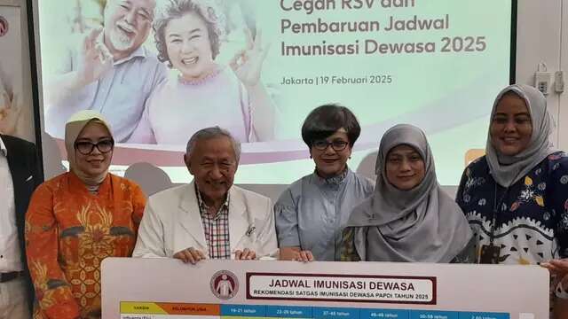 PAPDI Rilis Jadwal Imunisasi Dewasa 2025, Vaksin RSV Masuk Daftar