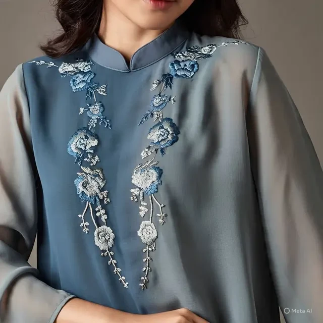 12 Model Payet Baju Polos yang Memikat untuk Tampil Beda di Acara Spesial