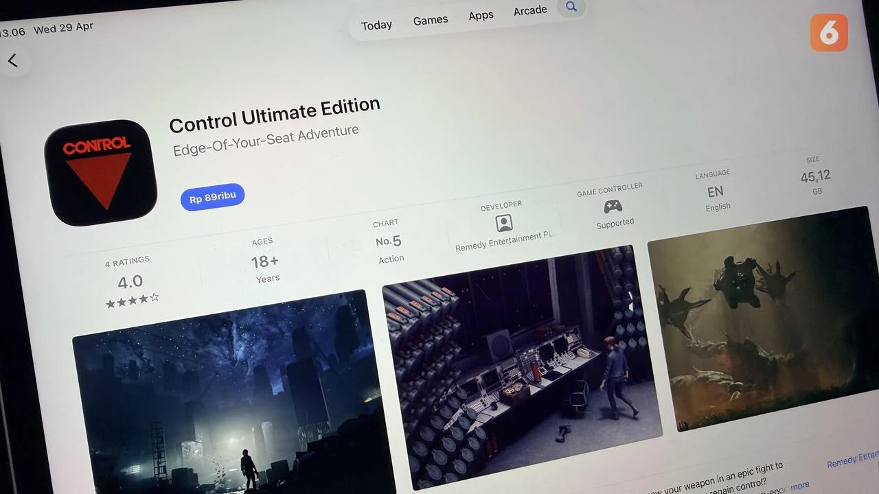 Control Ultimate Edition Mendarat di iPhone dan iPad, Ada Kejutan Spesial untuk Pemilik Ve...