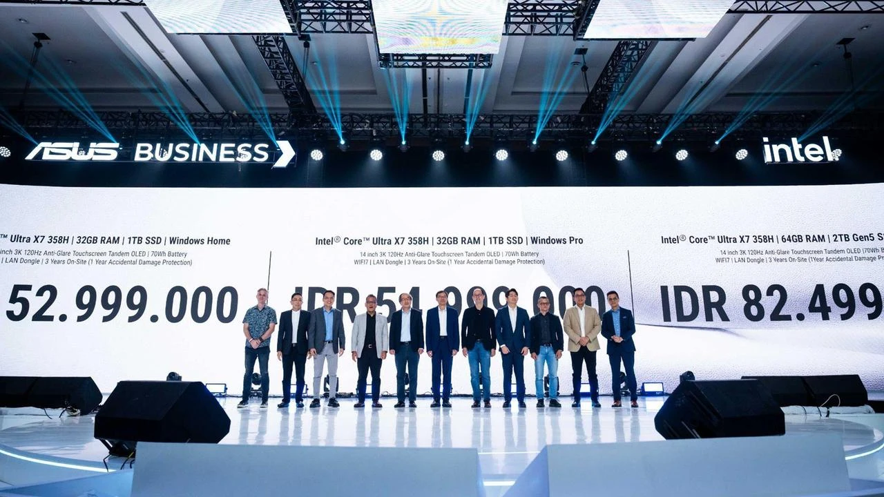 Menggebrak Pasar Lewat Launch Event Terbesar di Indonesia, ASUS Hadirkan ExpertBook Ultra:...