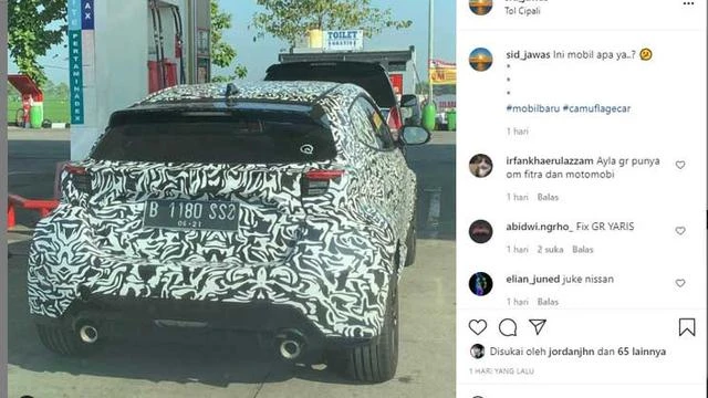 Penampakan Toyota GR Yaris Berkamuflase di Indonesia
