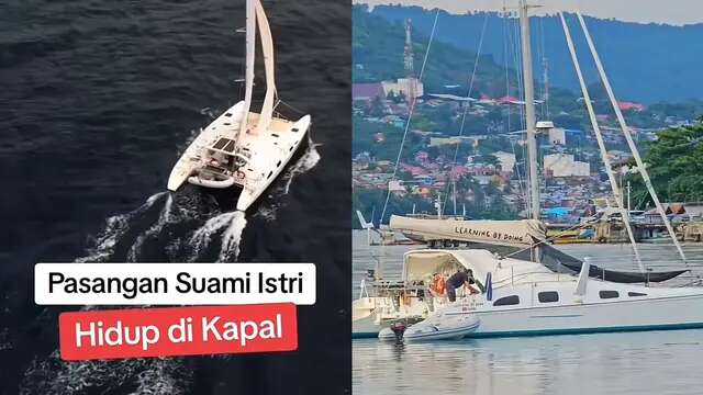 Cerita Suami Istri Asal Swiss Keliling Dunia 10 Tahun dengan Kapal Pesiar, 2 Tahun Berlaya...