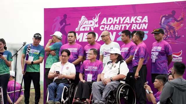 Adhyaksa Charity Run 2025 Jadi Ajang Solidaritas Warga Medan