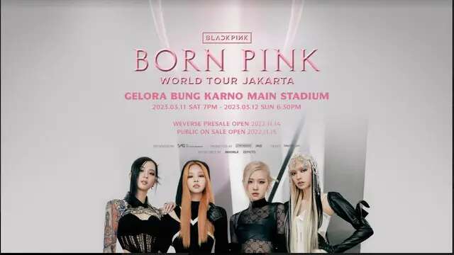 BLACKPINK Akan Rilis Film Konser Born Pink sebagai Rangkaian Perayaan Ulang Tahun ke-8