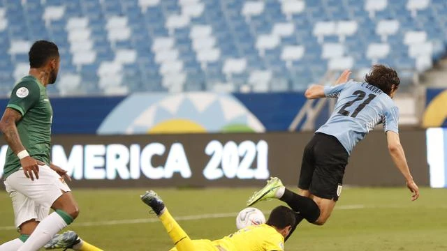 Hasil Copa America 2021 : Gol Cavani Bantu Uruguay Petik Kemenangan Perdana