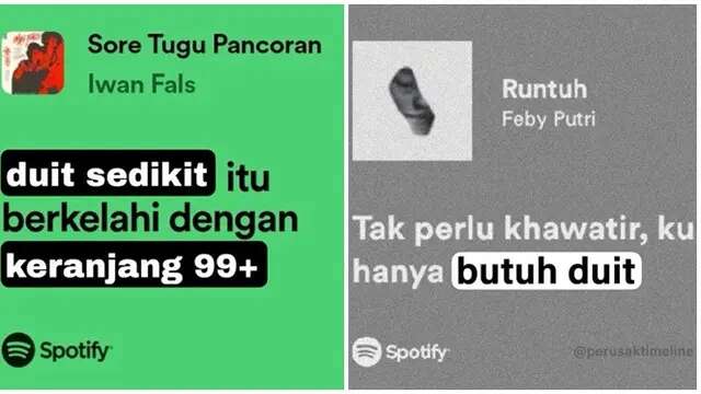 6 Meme Lirik Lagu Butuh Uang Ini Kocak, Jeritan Hati Gen Z di Akhir Bulan