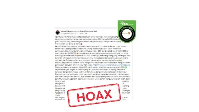 Simak! Kumpulan Hoaks yang Dikaitkan dengan Najwa Shihab