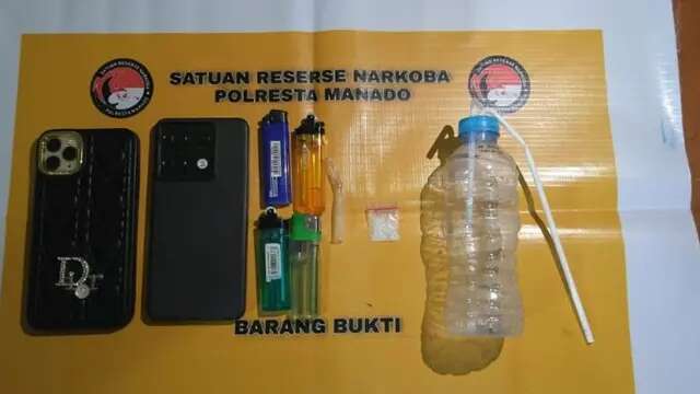 IRT dan Wiraswasta Asal Jepara Diciduk Dalam Penginapan di Manado, Ada Satu Paket Sabu