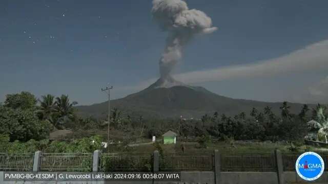 Gunung Ibu dan Lewotobi Laki-laki Erupsi, Status Keduanya Kini Level III Siaga